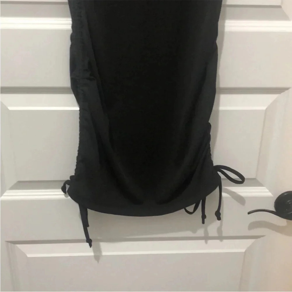 Amazon Black ribbed dress - Picture 5 of 9